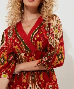 Loretta Print Dress