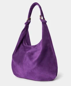 Luna Hobo Suede Bag