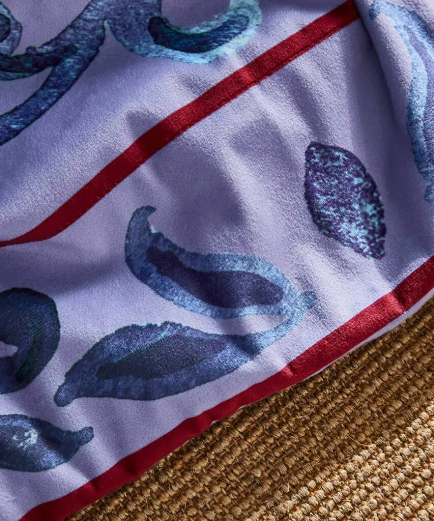 Luxurious Velvet Reversible Throw