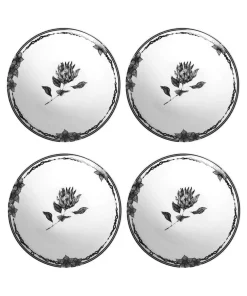 Magnificent Monochrome Floral Bowls