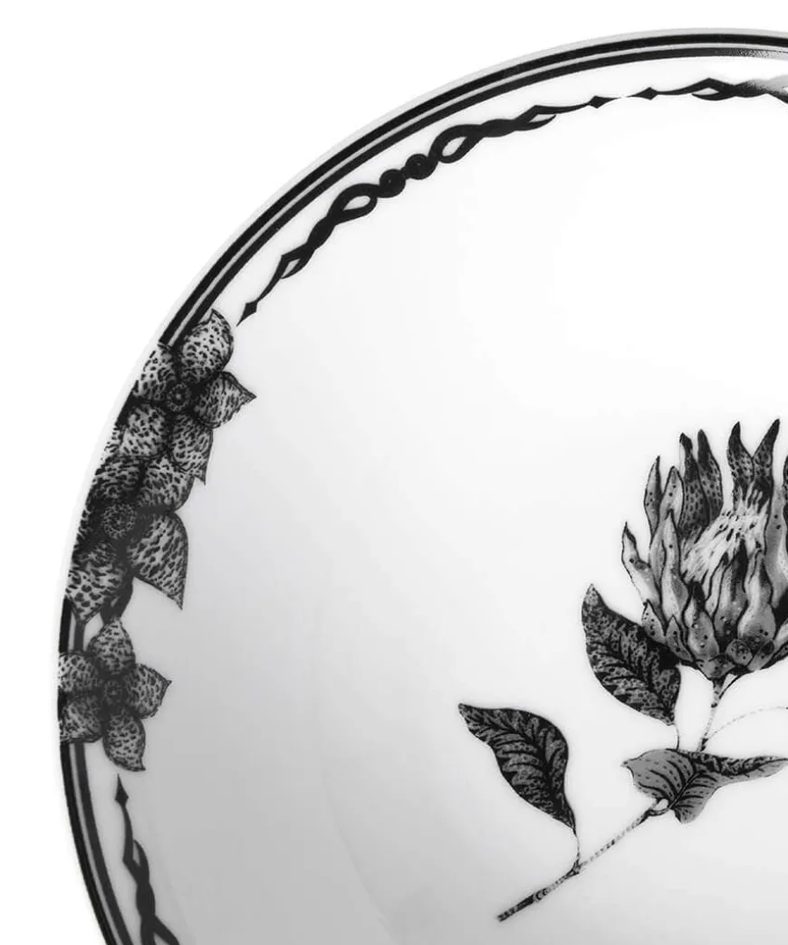 Magnificent Monochrome Floral Bowls