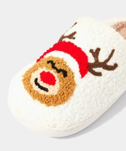 Pack Of 2 His And Hers Slippers