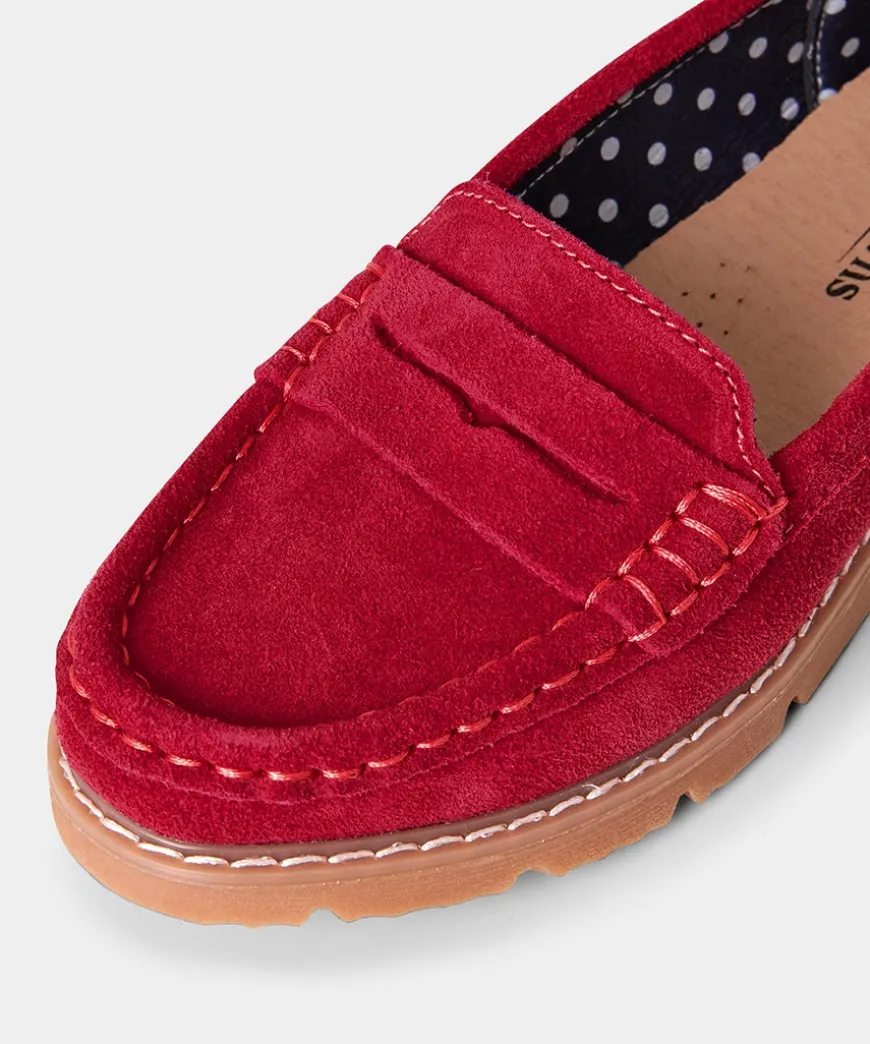Palma Harbour Suede Loafers