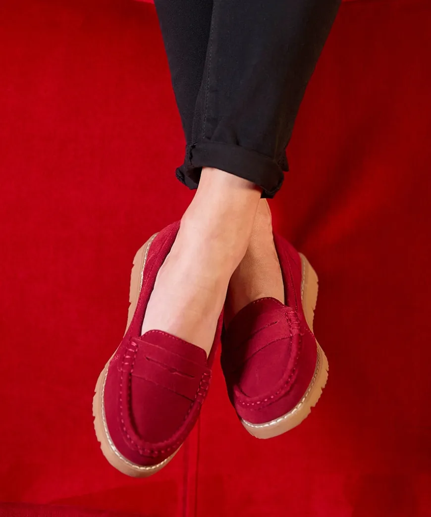 Palma Harbour Suede Loafers