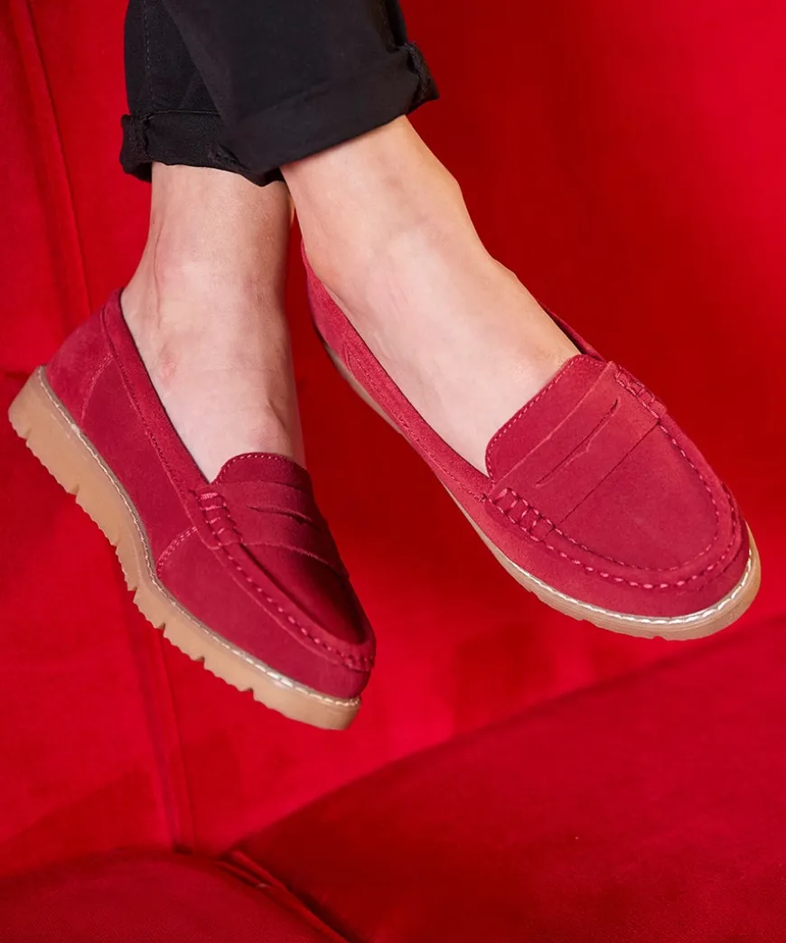 Palma Harbour Suede Loafers