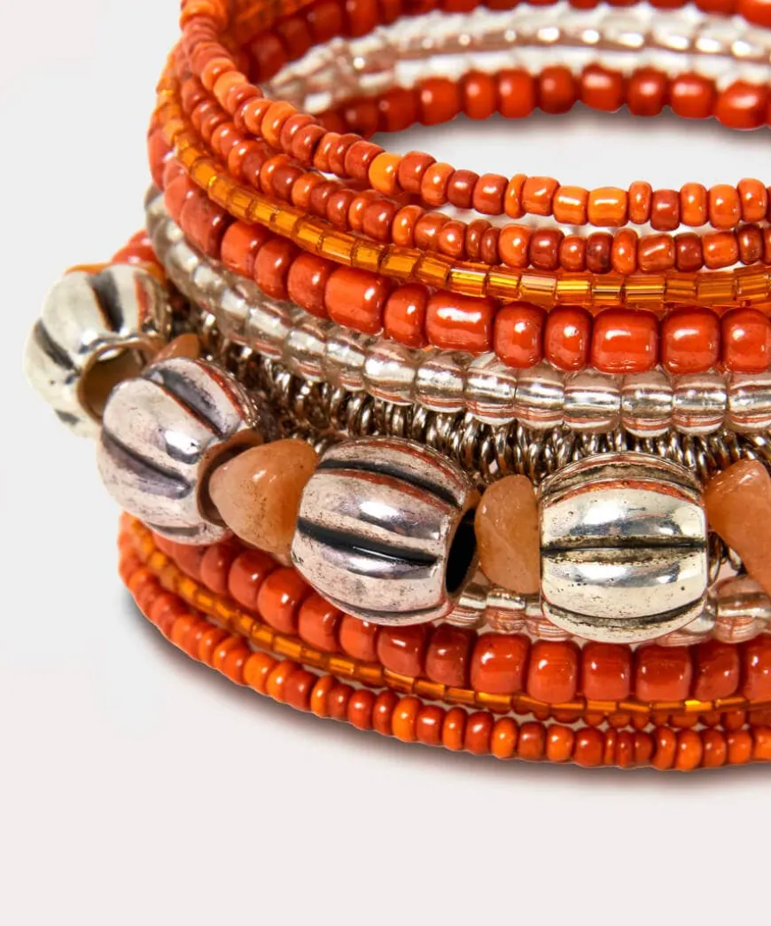 Paradise Beaded Cuff