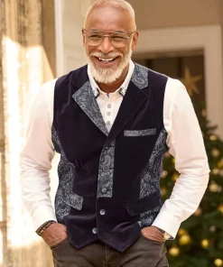 Party Jacquard Waistcoat