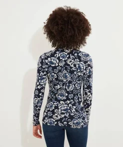 Patsy Jersey Twist Front Top