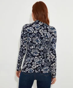 Patsy Jersey Twist Front Top