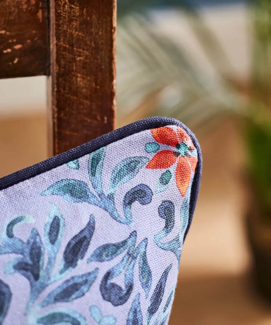Peaceful Pergola Scene Reversible Cushion