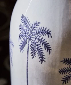 Perfect Palms Ceramic Vase