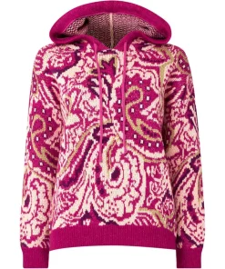 Perfectly Paisley Hooded Jumper