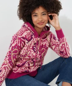 Perfectly Paisley Hooded Jumper