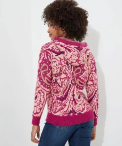 Perfectly Paisley Hooded Jumper