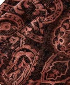 Perfectly Paisley Printed Moleskin Trousers