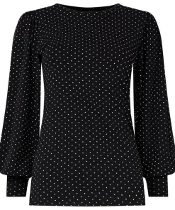 Perfectly Polka Dot Jersey Top