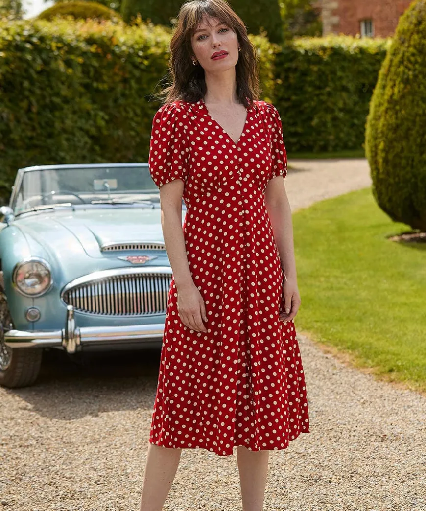 Perfectly Polka Dress