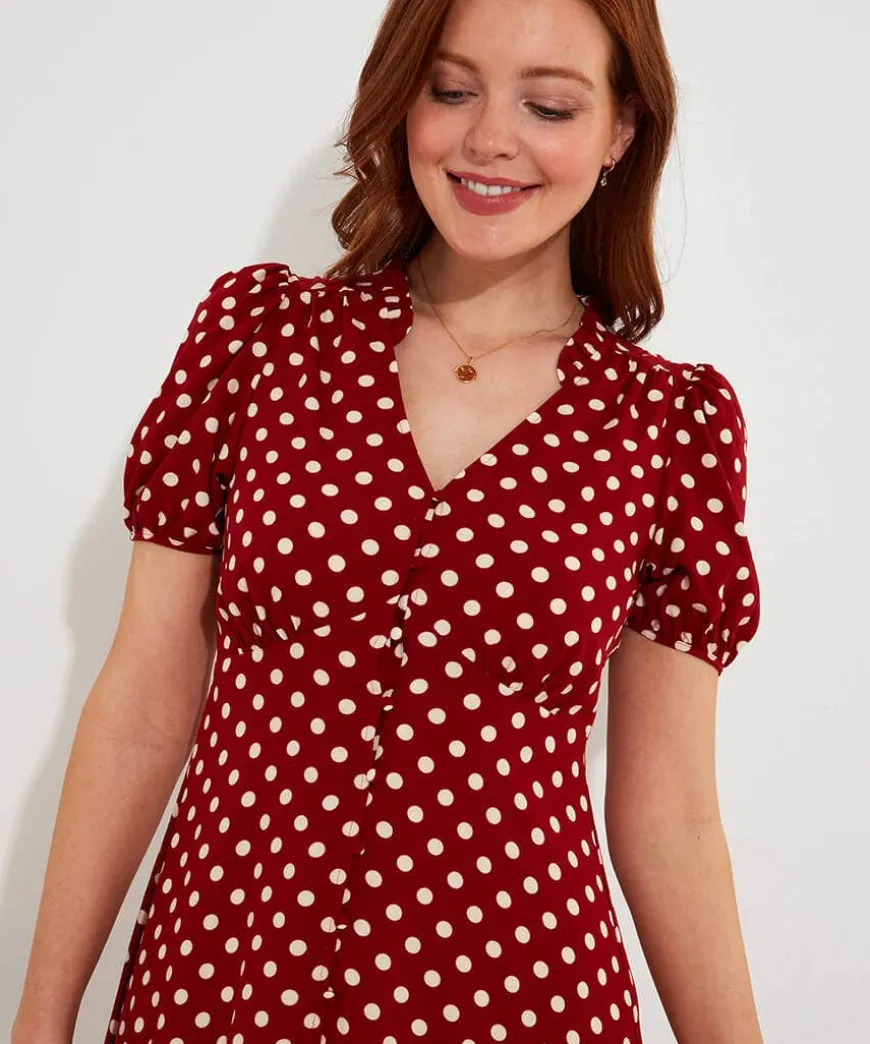 Perfectly Polka Dress
