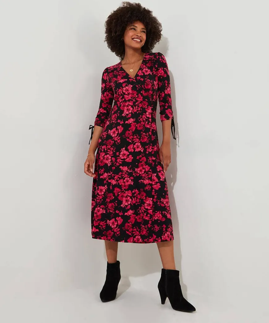 Pop Of Colour Jersey Dress