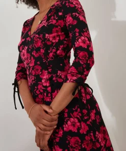 Pop Of Colour Jersey Dress