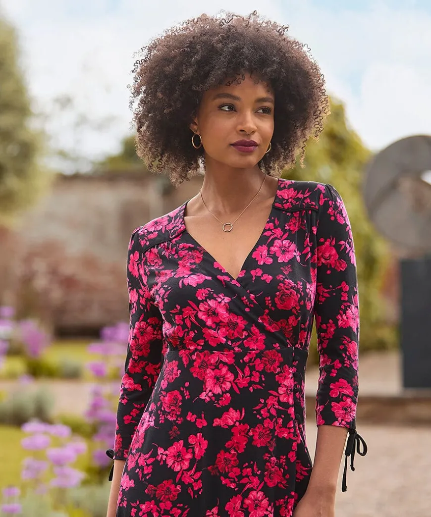Pop Of Colour Jersey Dress