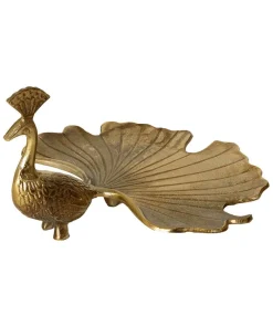 Precious Peacock Trinket Platter