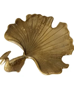 Precious Peacock Trinket Platter