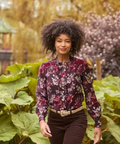 Prettiest Floral Blouse And Cami