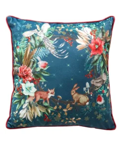 Remarkable Wreath Christmas Cushion