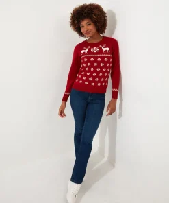 Retro Reindeer Jumper