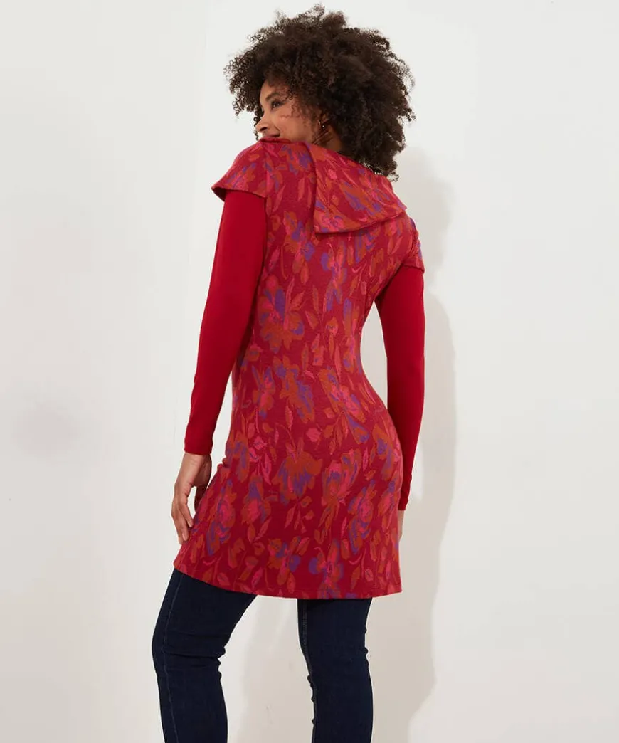 Rich Florals Jacquard Tunic