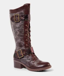 Robyn Tooled Strap Boots