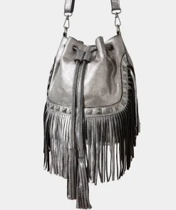 Rock Chic Studded Tassel Bag