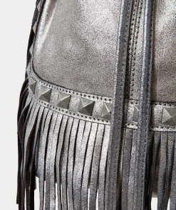 Rock Chic Studded Tassel Bag