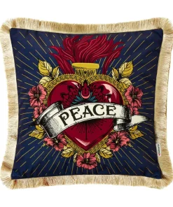 Rock N Rebel Peace Cushion