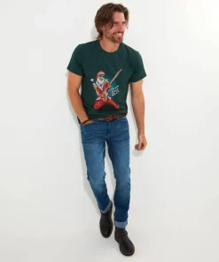 Rockin Santa Tee