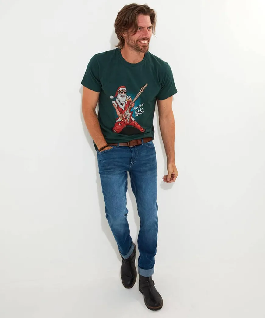 Rockin Santa Tee