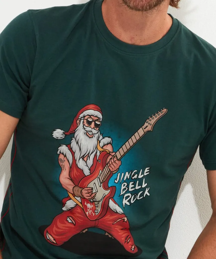 Rockin Santa Tee