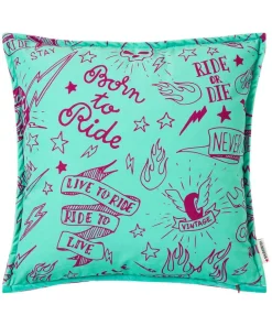 Rogue Rebel Bulldog Reversible Cushion
