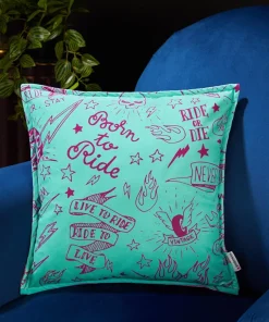 Rogue Rebel Bulldog Reversible Cushion