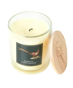 Rosehip And Birchwood Scented Candle