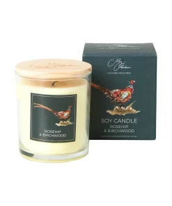 Rosehip And Birchwood Scented Candle