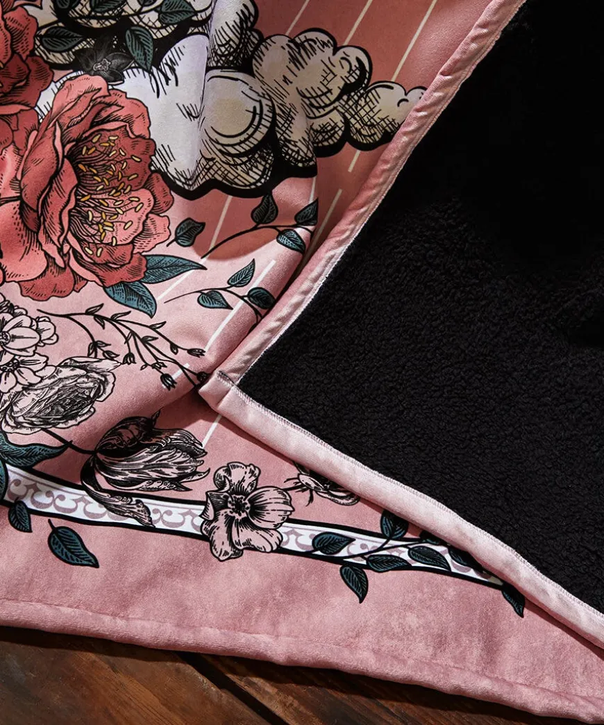 Roses And Rebels Throw