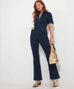 Roxie Denim Jumpsuit