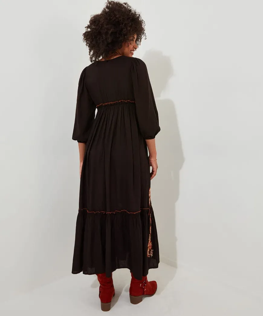 Sensational Embroidered Boho Dress