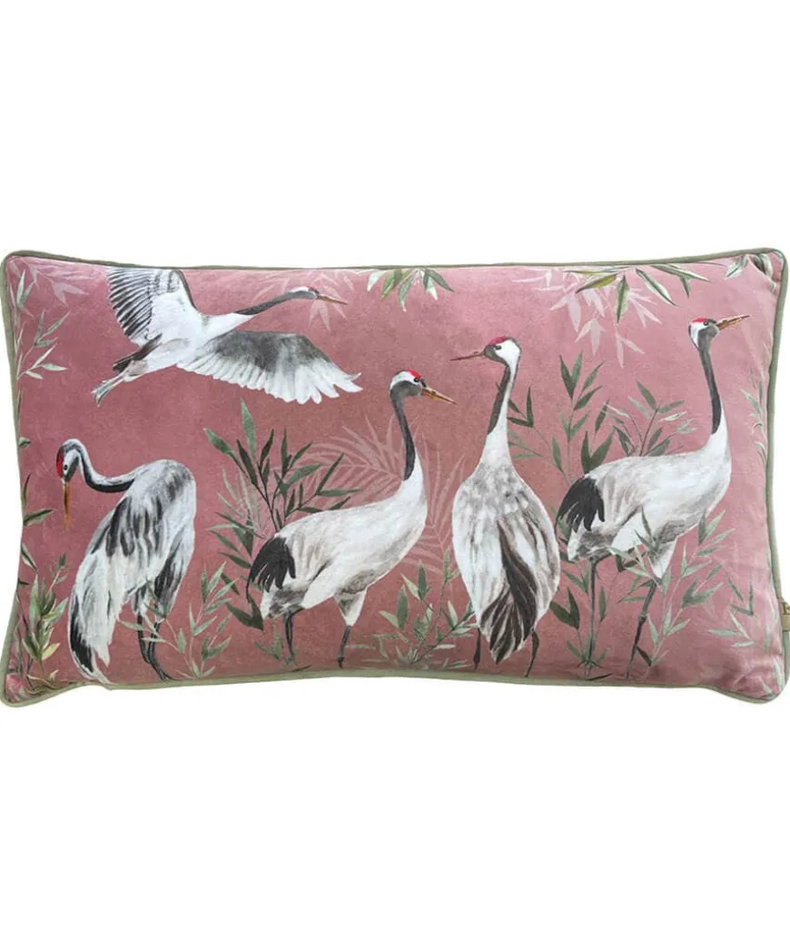 Serenade Of Cranes Cushion