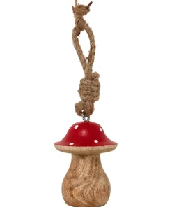 Set Of 2 Woodland Winter Hanging Christmas Decorations