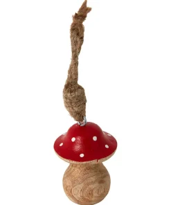 Set Of 2 Woodland Winter Hanging Christmas Decorations