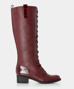 Sharp And Smart Lace Up Boots