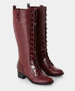 Sharp And Smart Lace Up Boots
